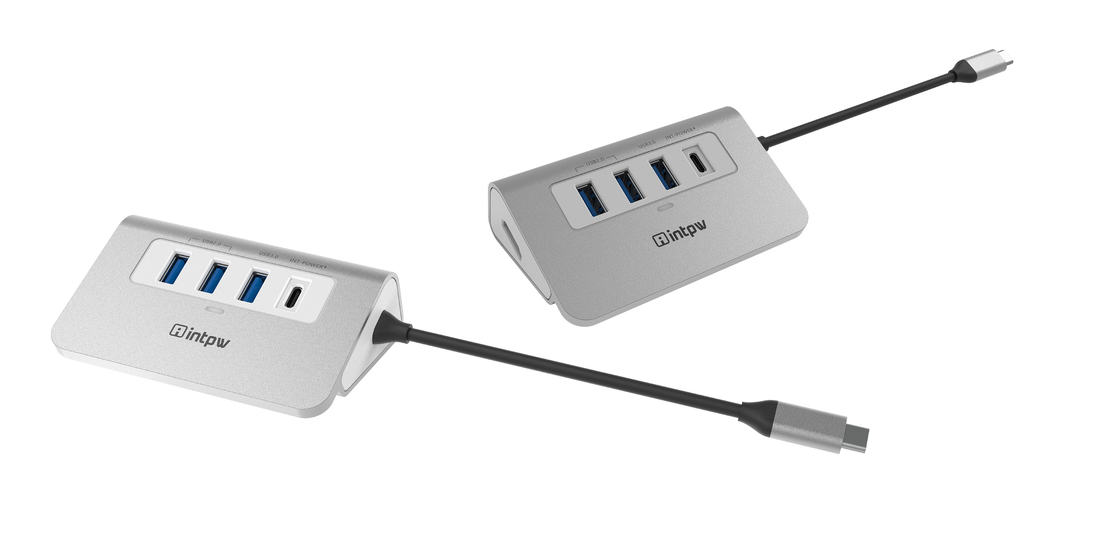 3.0 Usb-C To Usb-A Adapter 4 Port Type C HUB Expander Splitter OTG Adapter Docking Station พีซีคอมพิวเตอร์