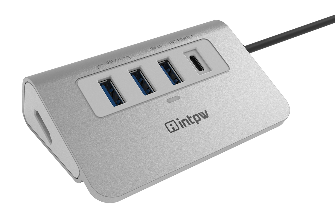3.0 Usb-C To Usb-A Adapter 4 Port Type C HUB Expander Splitter OTG Adapter Docking Station พีซีคอมพิวเตอร์