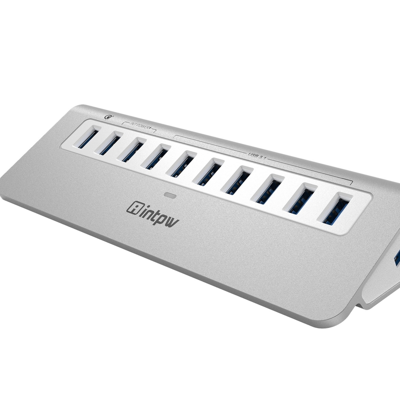 Hdmi Type C To Usb 3.0 Hub 11 Port USB A Hub Port หลายตัว สําหรับคอมพิวเตอร์เกม Windows
