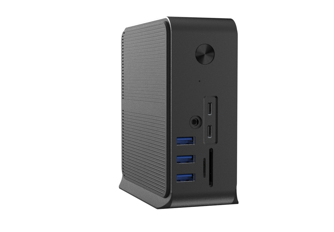 12 ใน 1 USB C Docking Station USB 3.0 Type-C 5Gbps การถ่ายทอดข้อมูลและการชาร์จฟังก์ชัน