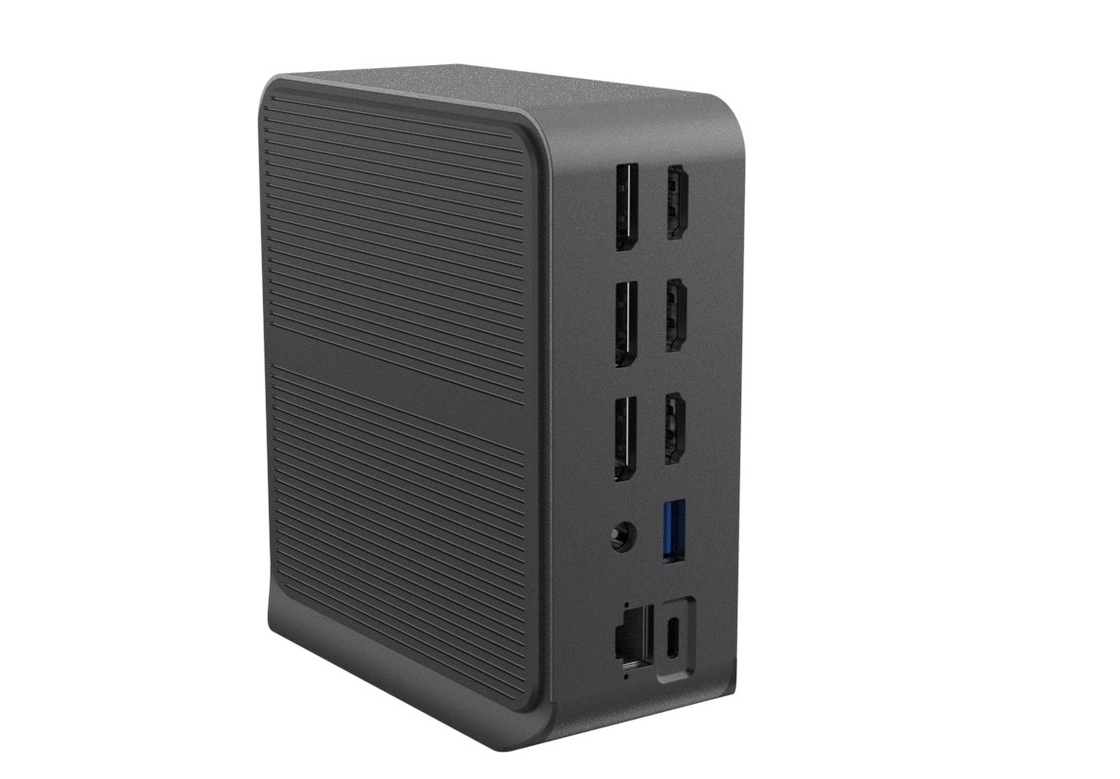 Thunderbolt Dock Triple Monitor 18-In-1 USB C Docking Station พลังการเปิดล็อคฮับ USB C