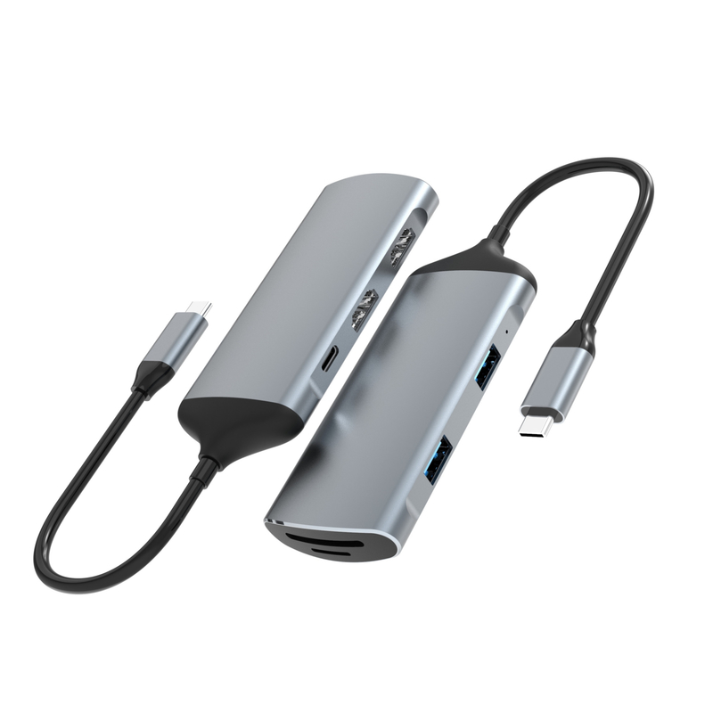 การ์ดอ่าน Usb 3.0 ความเร็วสูงไปยัง SD Micro SD Card Adapter การ์ดอ่านความจํา iPhone 15