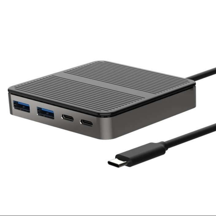 พลังงานประเภท C ไปยังอุปกรณ์ปรับ USB สแควร์ USB 3.0/2.0 ฮับ การโอนข้อมูลและการเชื่อมต่อสําหรับคอมพิวเตอร์คอมพิวเตอร์