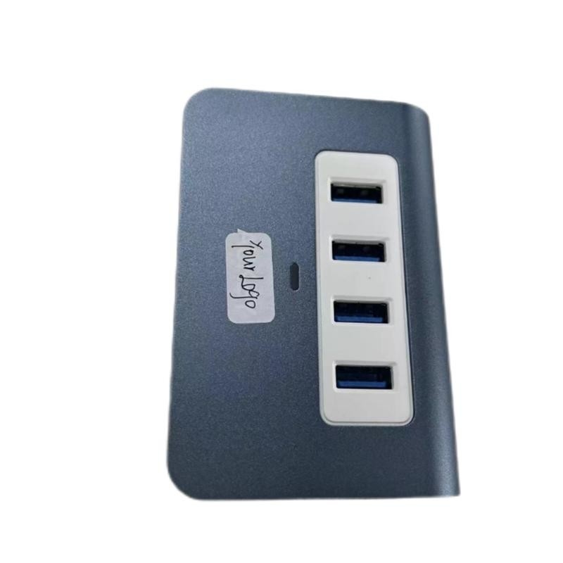 Usb 3.0 To Usb C Adapter สีขาว USB A Adapter ทําสync ข้อมูลผ่านอุปกรณ์อย่างรวดเร็ว
