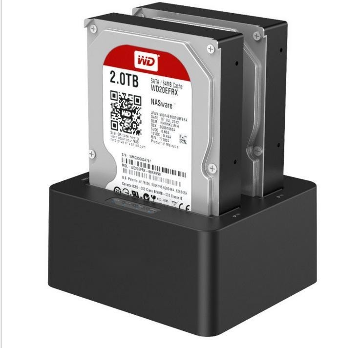 USB 3.0 Hdd ดับเบย์ฮาร์ดไดรฟ์ Docking Station 2.5 3.5 SATA HDD SSD