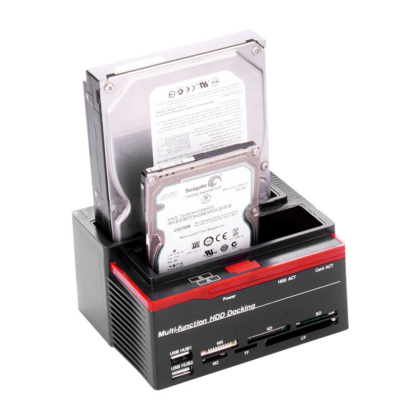 Hdd Ssd Docking Station สําหรับหลาย SATA 3.5 ดิสก์ ด้วย Offline Clone