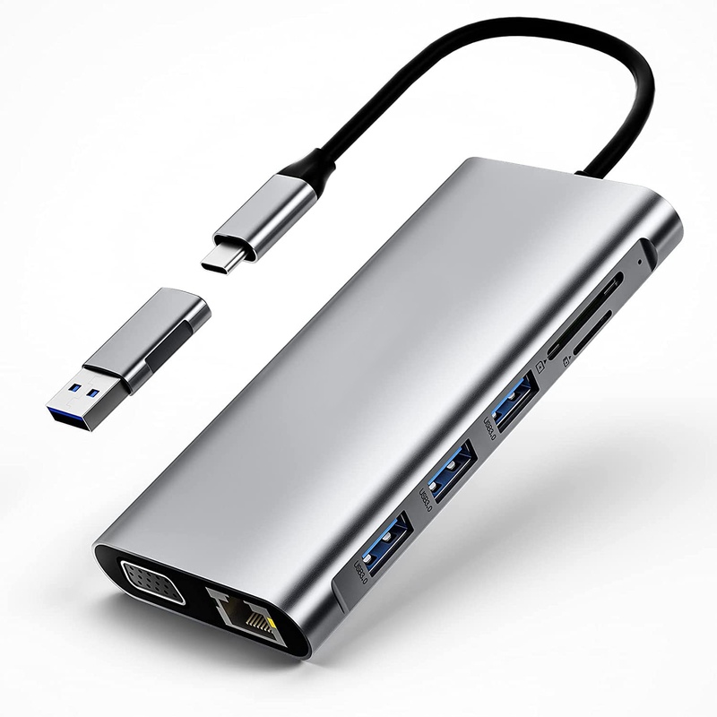 สายขยายฮับ USB 3.0 แบบ A เพศชายไปยังสายข้อมูลเพศหญิง พร้อมพลังงานฮับ USB C ยาวเกิน