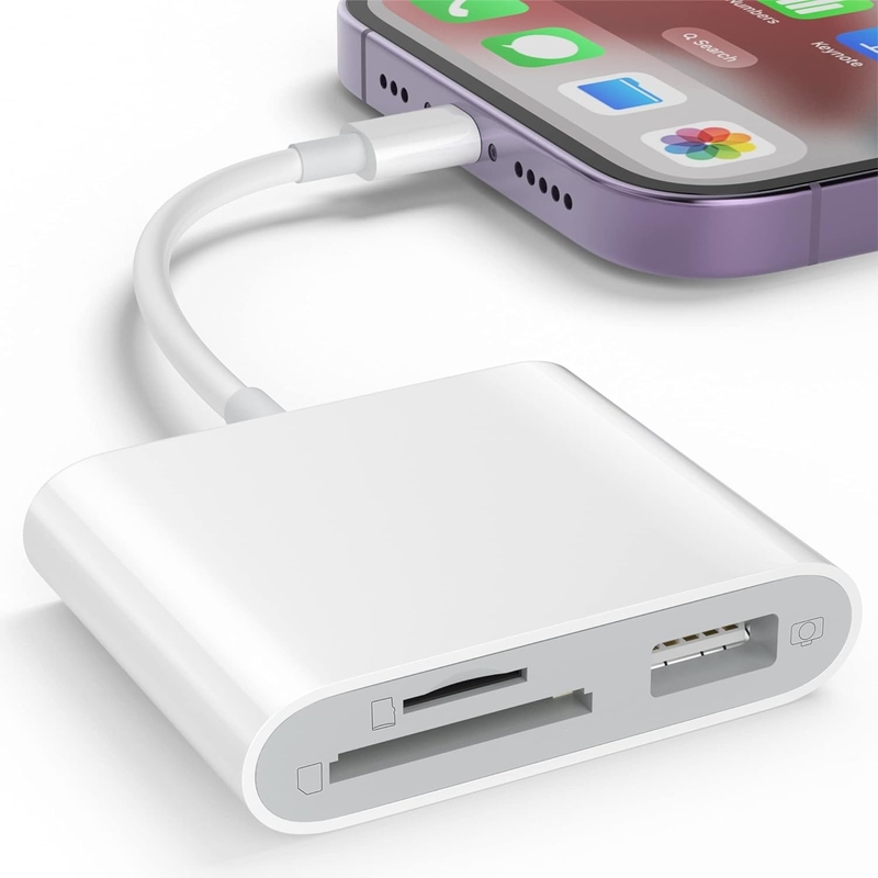 3-สล็อต USB ประเภท C สําหรับการ์ดปรับเปลี่ยน Compact Flash Micro SD Card Reader สําหรับ MacBook Pro