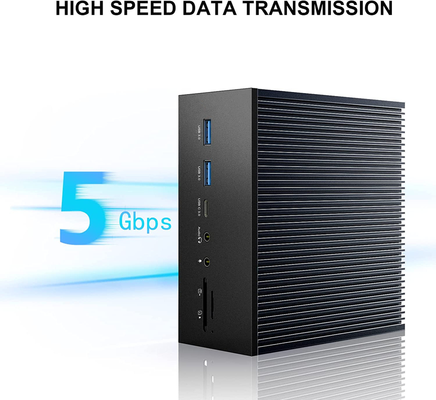 17 ใน 1 100w Usb C Docking Station PD รถชาร์จเร็ว/PC Host/USB 2.0/3.0 Hub/HDMI 4K60HZ /PD 4K/60HZ