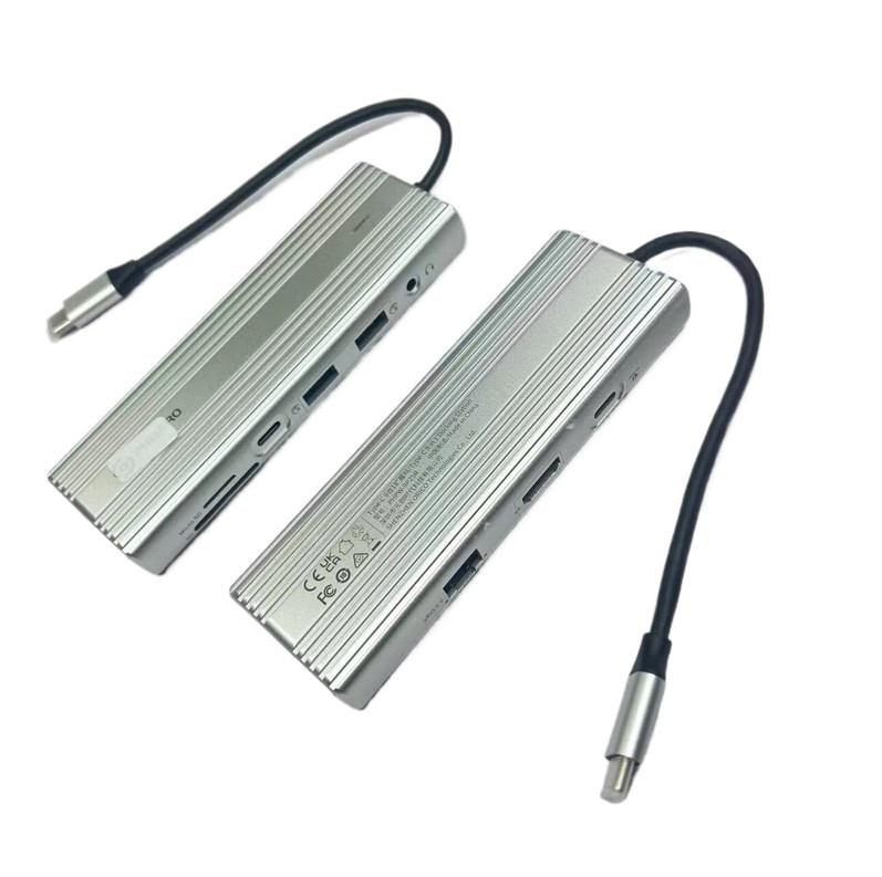 5 ท่าทาง 5 ใน 1 USB C Hub Docking Station USB-C TO HDMI USB A 3.0 PD 100W