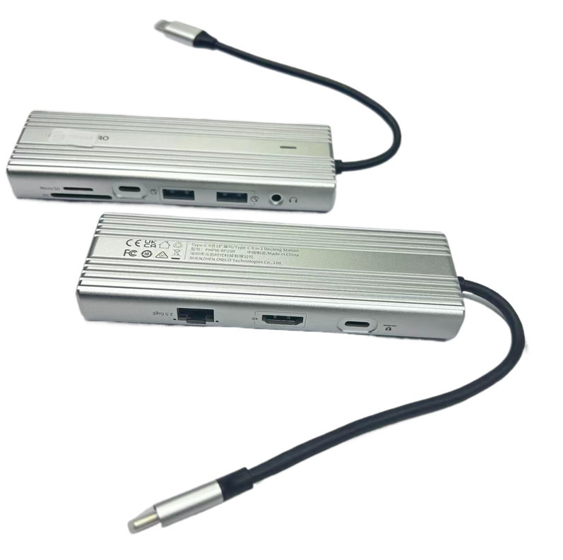 mac usb c hub 6 in 1 Docking Station USB-C เป็น USB A 3.0 PD 100W สําหรับ mac mini m1 m2