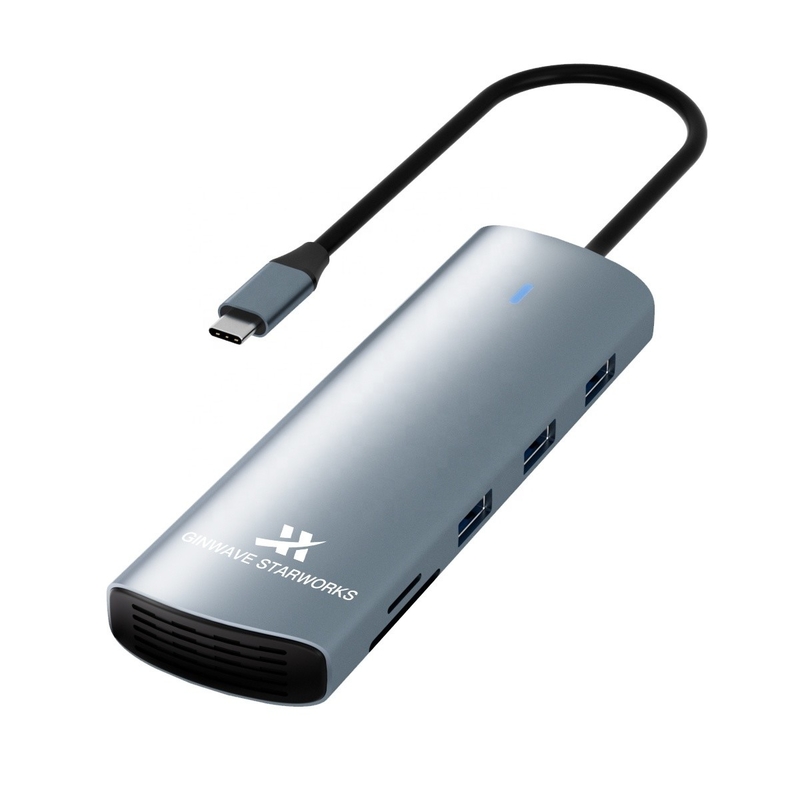 สัมผัสการเชื่อมต่อแบบไร้ขอบเขตกับฮับ USB C และความสอดคล้องกับ USB Type-C