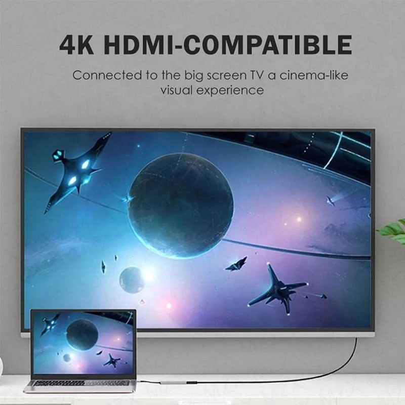 6-ใน-1 Multiport Laptop Docking Station พร้อม 4K HD HDMI HDTV USB 3.0 SD TF Card Reader