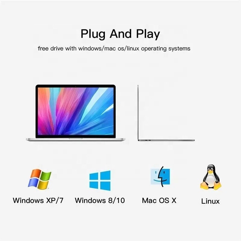อินเตอร์เฟซประเภท C 4 ใน 1 14 ท่าเรือฮับ OTG ประเภท C ไปยัง USB 3.0 2.0