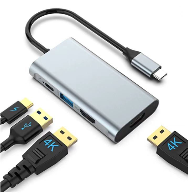 USB 3.0 ถึง 6 Port USB Hub และ 1000Mbps Ethernet Adapter สําหรับความเหมาะสมชาย-หญิง