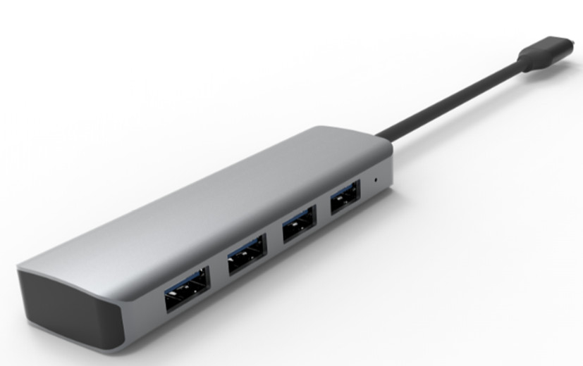 USB 3.0 ถึง 6 Port USB Hub และ 1000Mbps Ethernet Adapter สําหรับความเหมาะสมชาย-หญิง