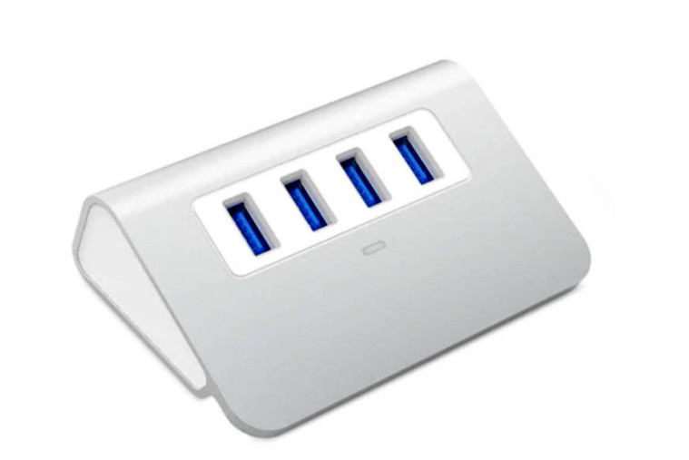 อินเตอร์เฟซประเภท C 4 ใน 1 14 ท่าเรือฮับ OTG ประเภท C ไปยัง USB 3.0 2.0