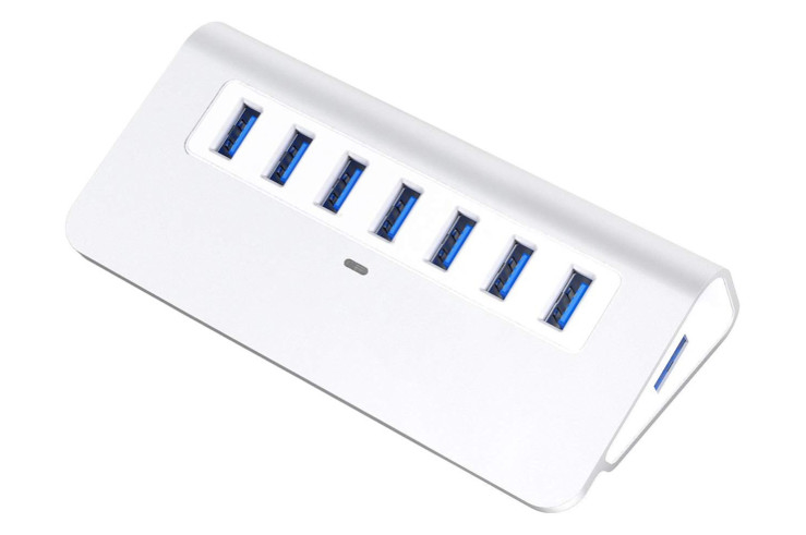 อินเตอร์เฟซประเภท C 4 ใน 1 14 ท่าเรือฮับ OTG ประเภท C ไปยัง USB 3.0 2.0
