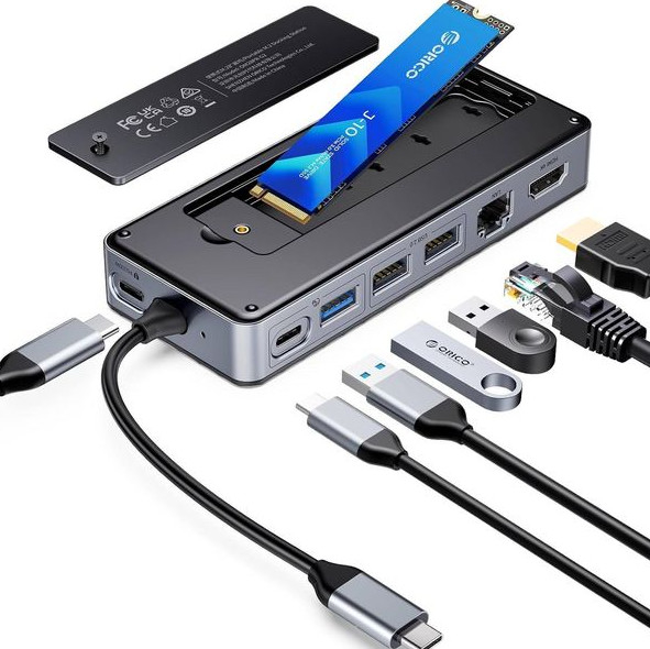 Displaylink Usb 3.0 Docking Station Enclosure Of NVMe NGFF SSDs วินโดวส์ แมค โครม ออส