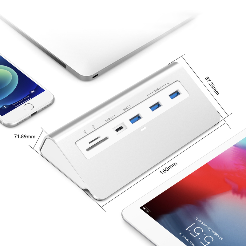 เครื่องแปลงอุปกรณ์ปรับ USB-C ที่เข้ากันได้กับ Mac OS มีผลิต HDMI ถึง 4K 30Hz