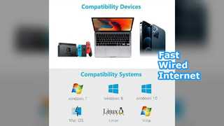 อะแดปเตอร์ Gigabit Ethernet USB 3.0 เสถียรรวดเร็ว