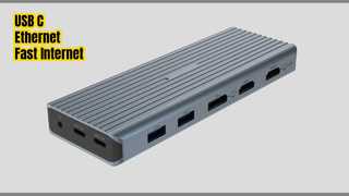 USB C Hub Ethernet เร่งความเร็วแล็ปท็อปของคุณ